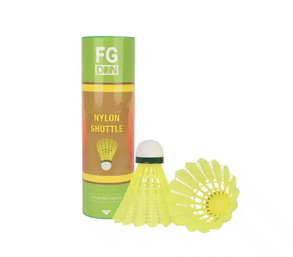 FG Don Nylon Badminton Shuttlecock (Yellow)