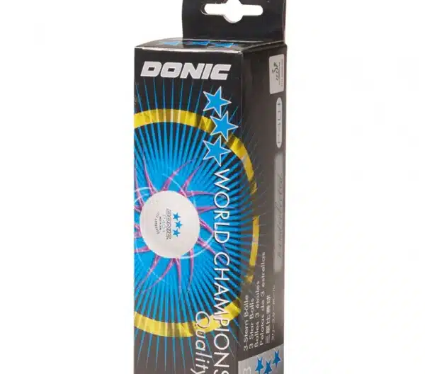 Donic P40+ Cell-Free Table Tennis Balls (3 Pack)