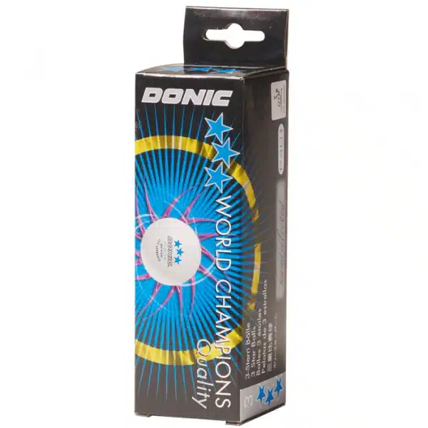 Donic P40+ Cell-Free Table Tennis Balls (3 Pack)