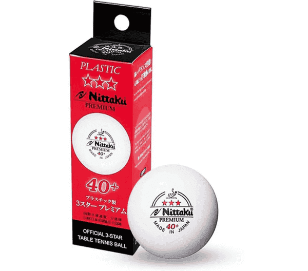 Nittaku Premium 3 Star 40+ Table Tennis Ball