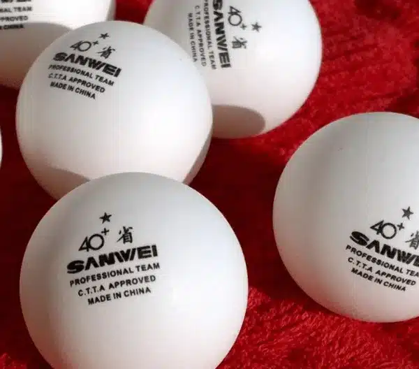 Sanwei 1Star Training Ball Table Tennis Balls (6 Pack)
