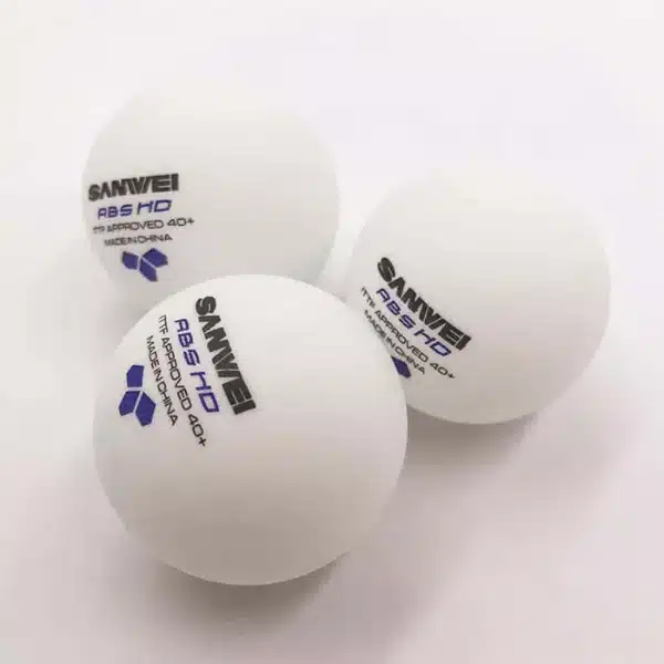 Sanwei ABS HD Table Tennis Balls (3 Pack) - Image 2