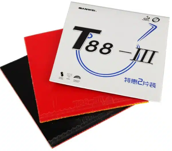 Sanwei T88-III Double Kit Table Tennis Rubber