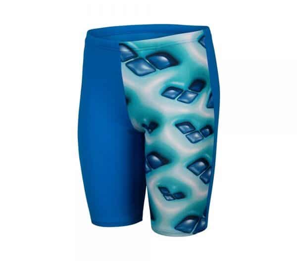 Arena Boys Logo Graphic Junior Jammers-Blue River Water